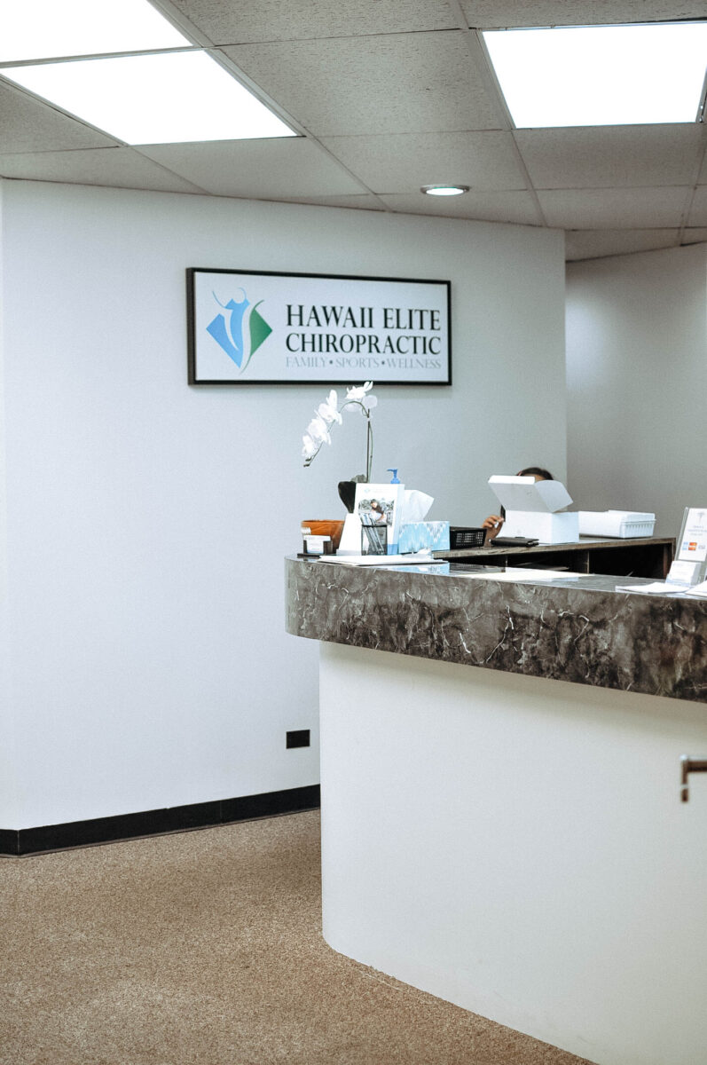 Hawaii Elite Chiropractic office.