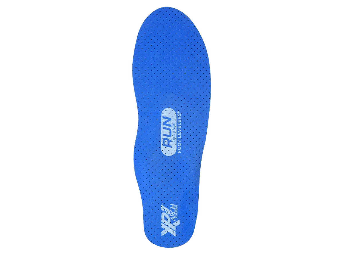 XP3 Run Distance orthotic, blue.