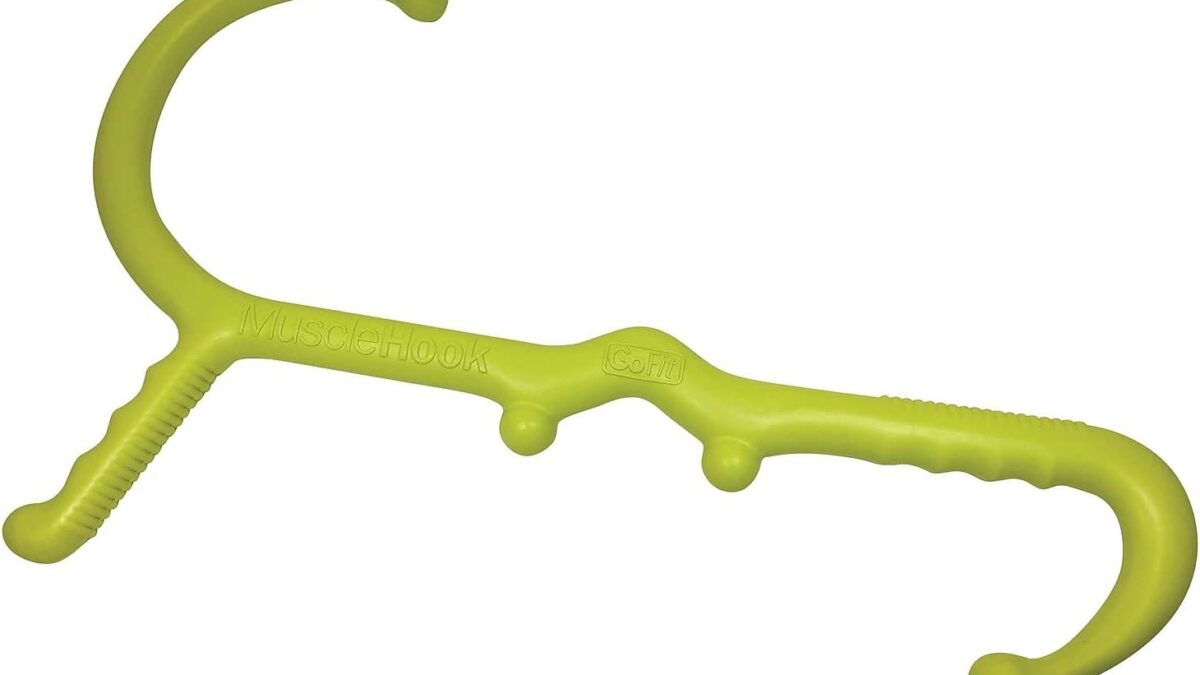 A GoFit Muscle Self Massage Hook.