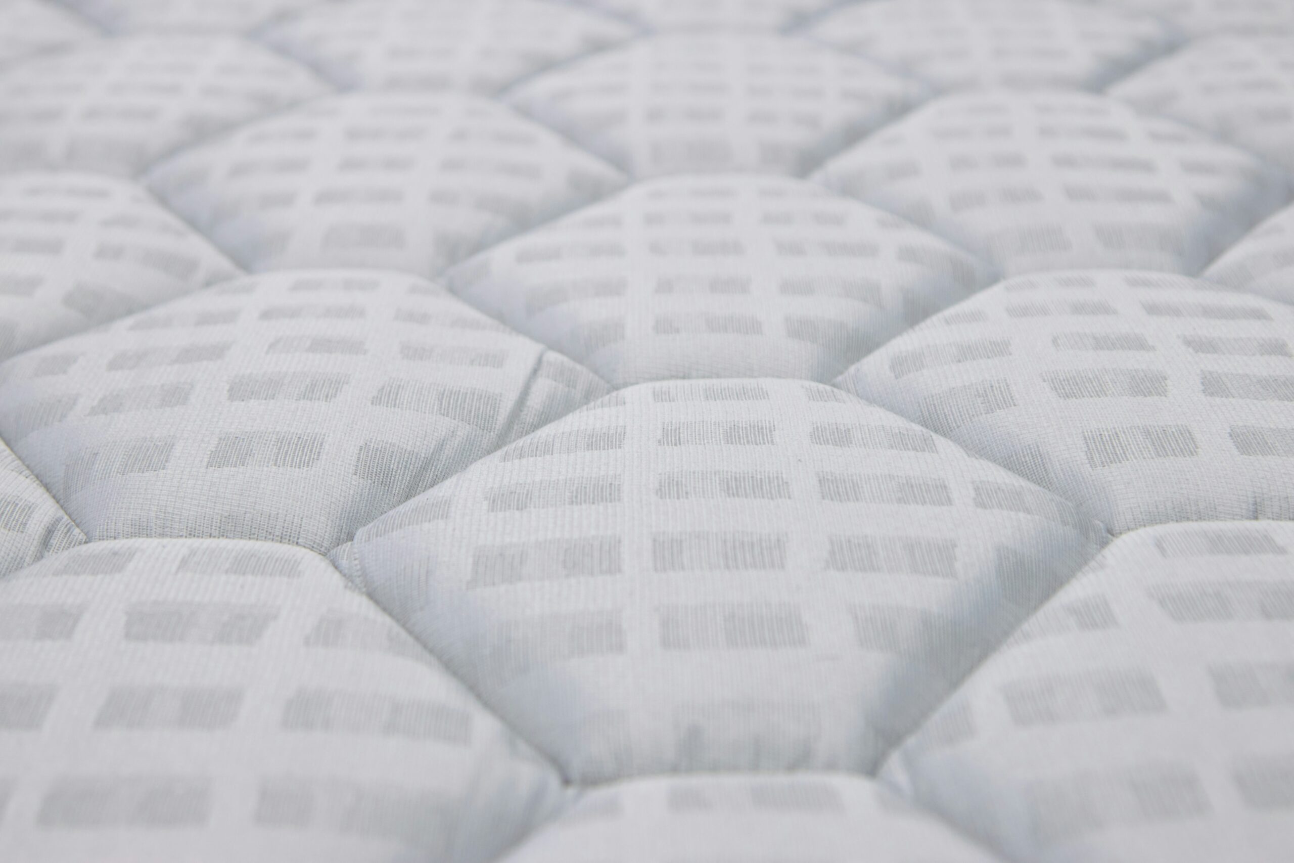 A close up of a mattress